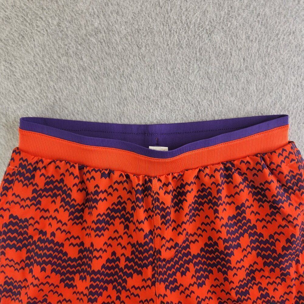 Fabletics Shorts Mens S Red Purple Fundamental II Boxer Lined 7" Training Gym - Picture 4 of 16